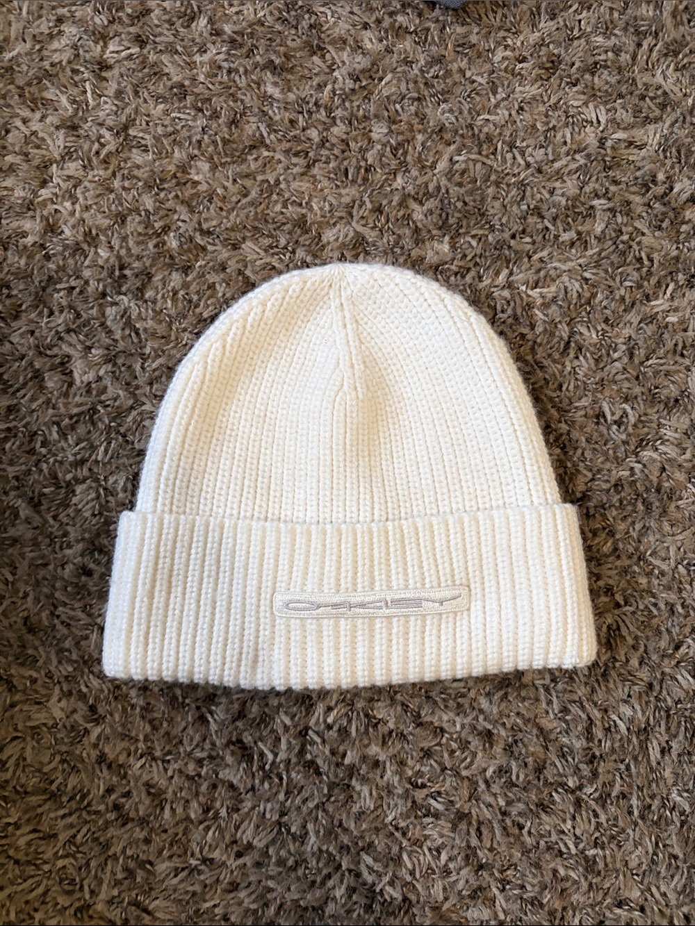 Oakley SoHo Unisex Cream Beanie